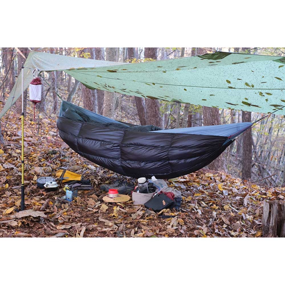 ハンモックアンダーキルト240 | 凌 | 0℃：地面からくる冷気をシャット
