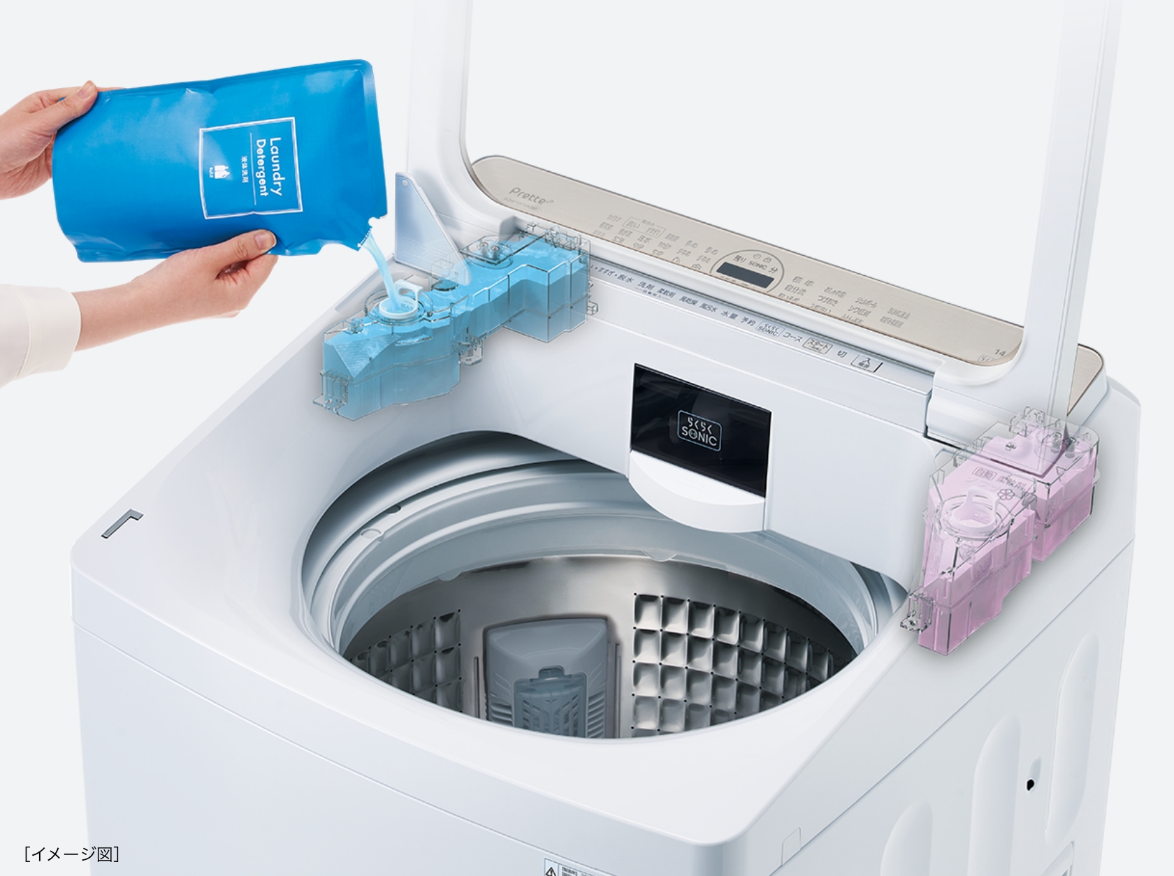 Prette series（プレッテシリーズ）｜全自動洗濯機｜アクア株式会社