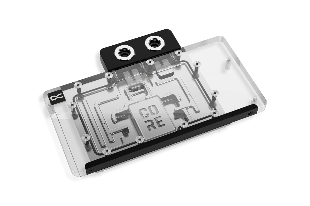 Alphacool Core RX 9070 XT Steel Legend mit Backplate
