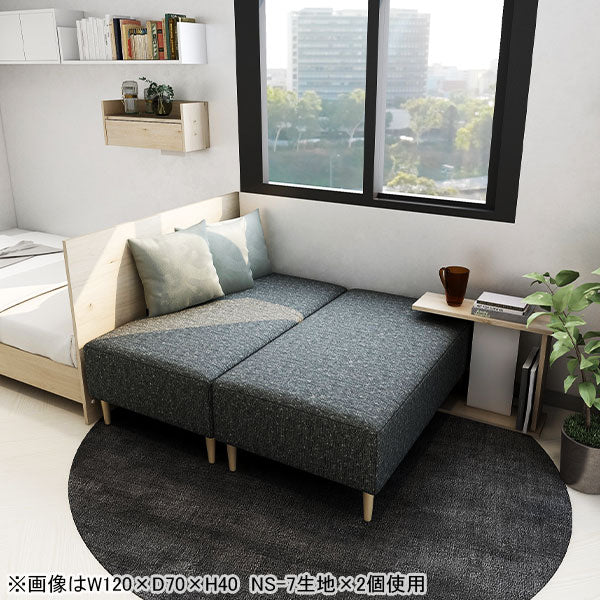 二人掛けソファ すっきりフォルム｜Nook 1504040/LEGtype NS