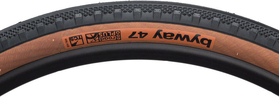 NEW WTB Byway Tire - 650b x 47, TCS Tubeless, Folding, Black/Brown