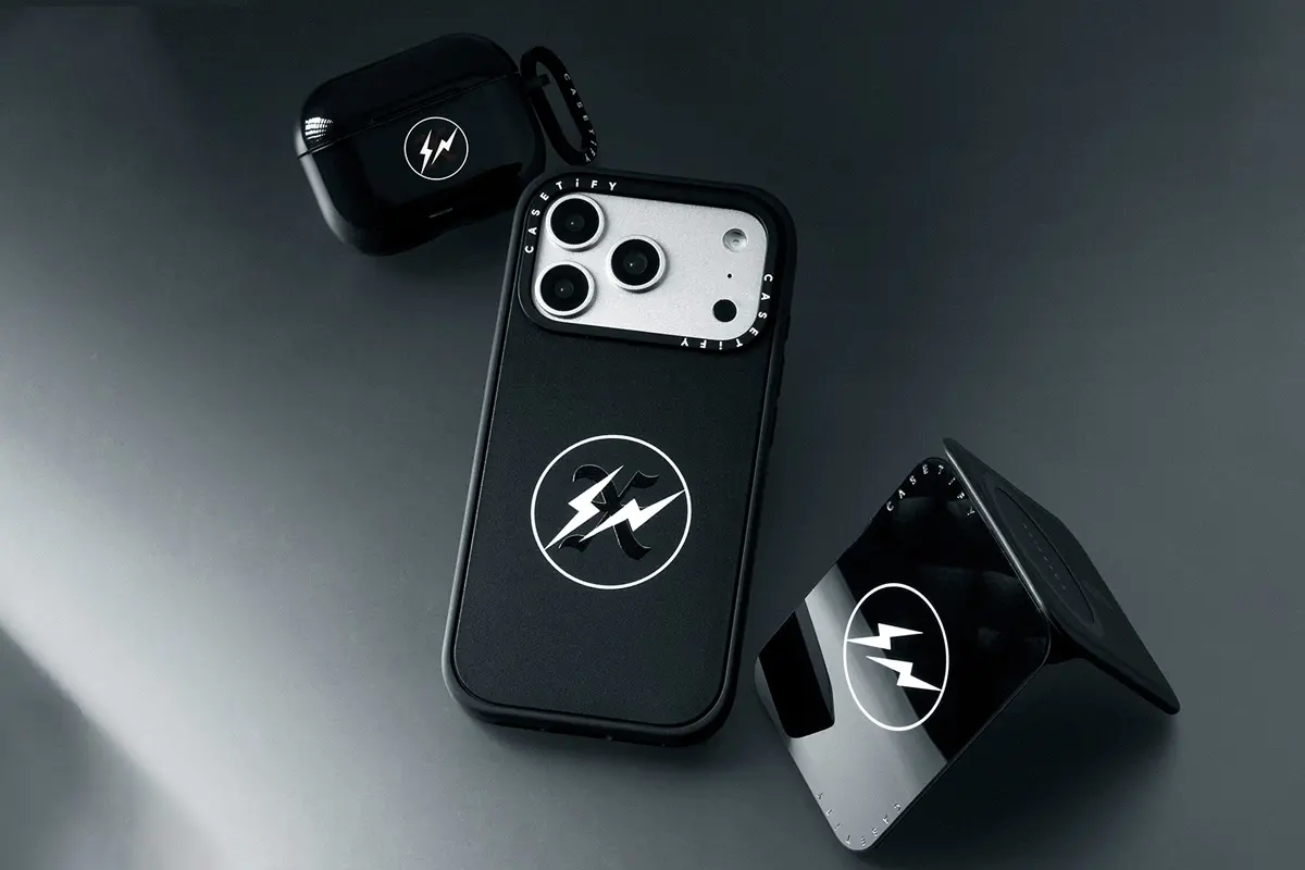 GOD SELECTION XXXとfragment design、CASETiFYのコラボによるiPhone