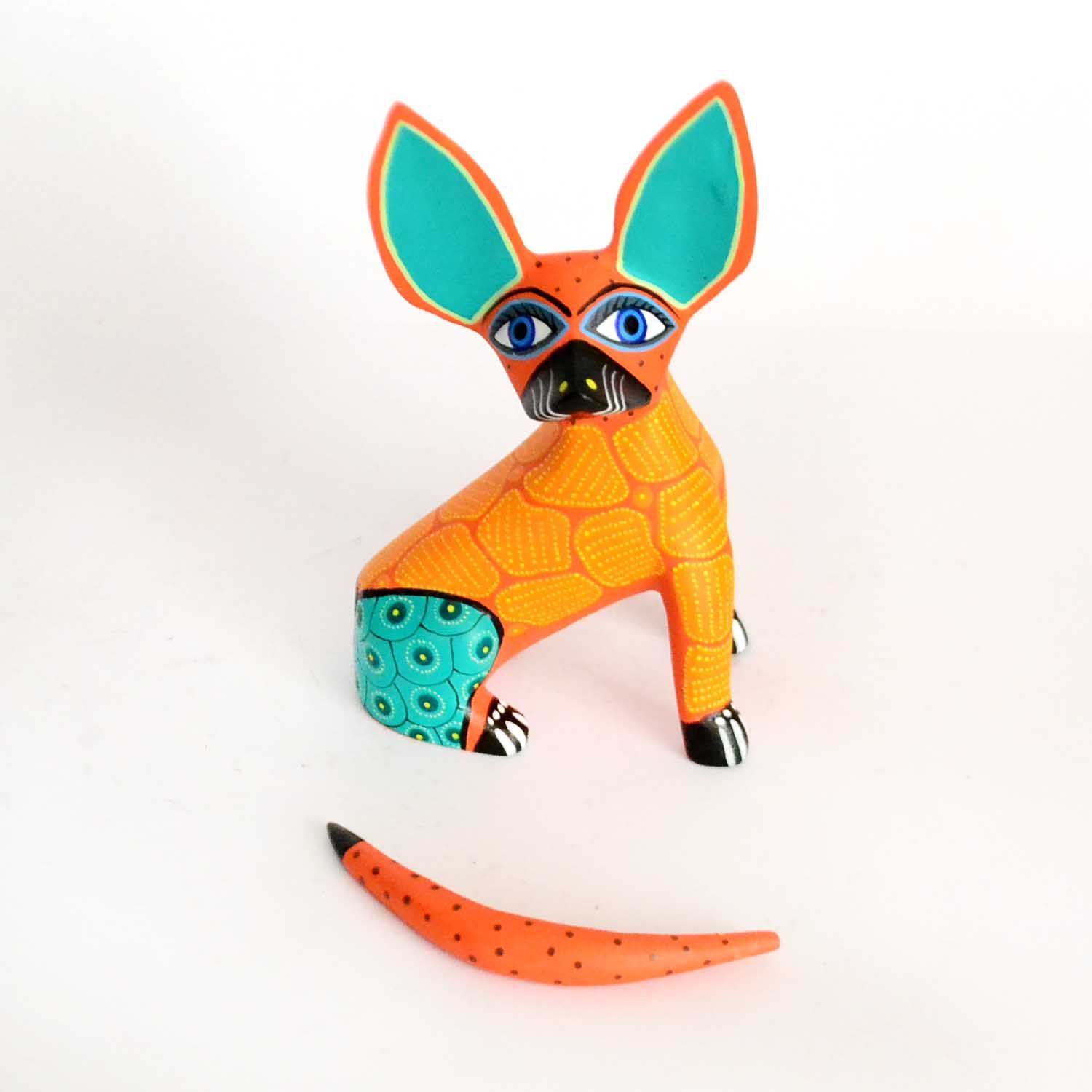 アレブリヘ - 犬 - メキシコの手工芸品