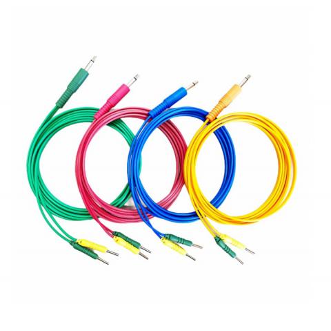 対象:LFP-4000A以降】経皮電極コード（4本組）｜アトラストア:鍼灸接骨