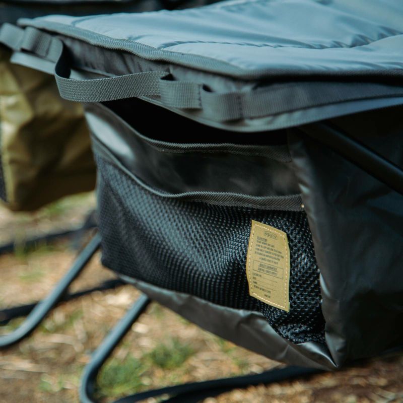 NYLON POLYCARBONATE MULTI OTTOMAN / BLACK マルチオットマン – AS2OV