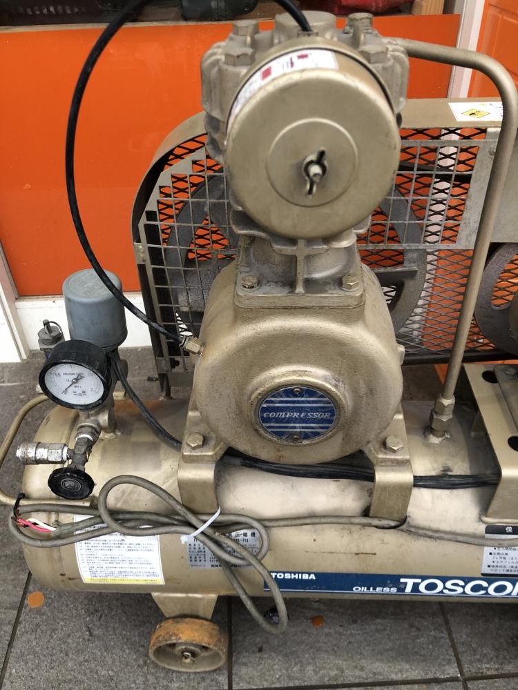 東芝 TOSHIBA エアコンプレッサー トスコン TOSCON F1-075kw SLP85-7T3