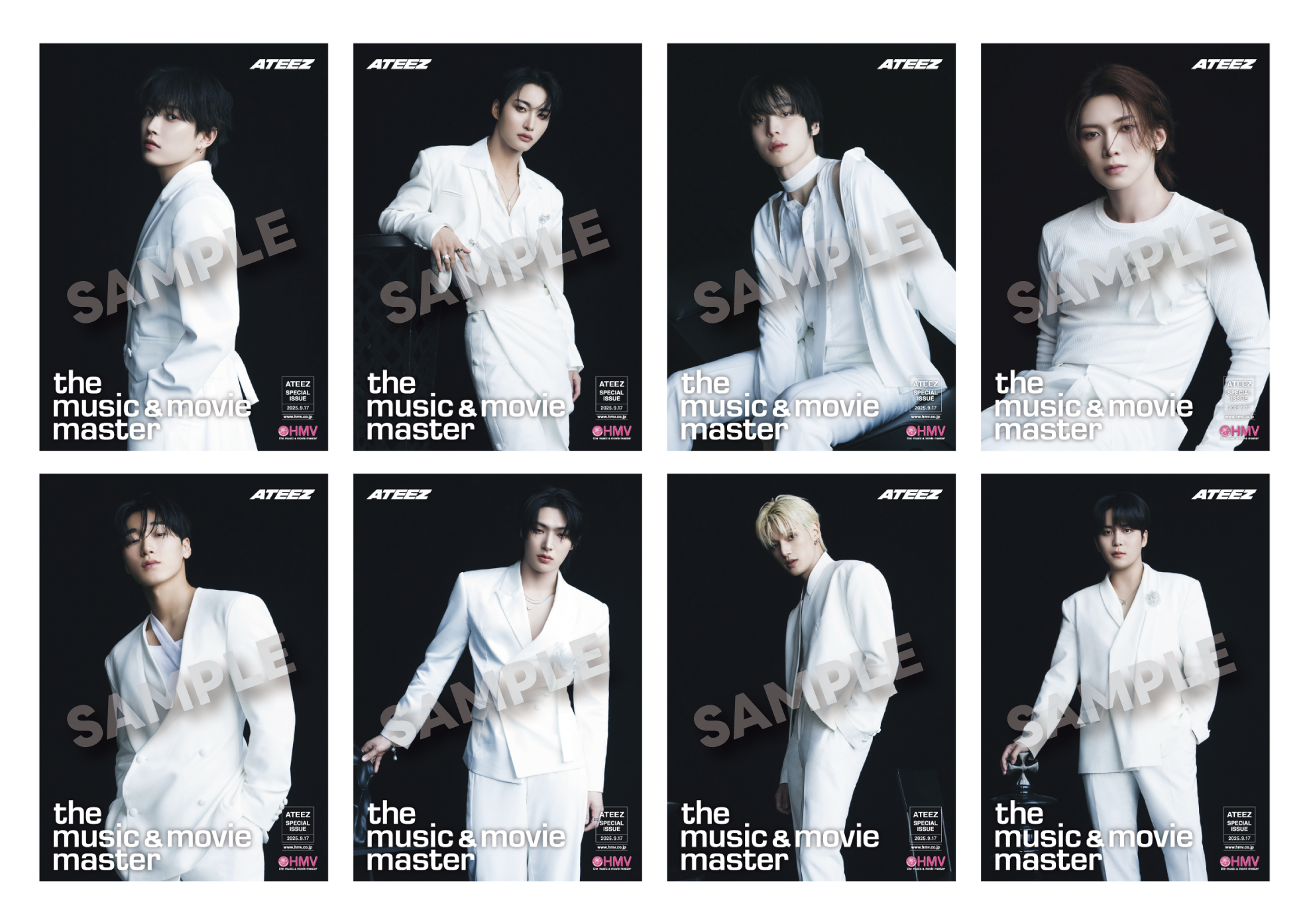 ATEEZ JAPAN 2ND FULL ALBUM「Ashes to Light」発売記念 HMV 店頭