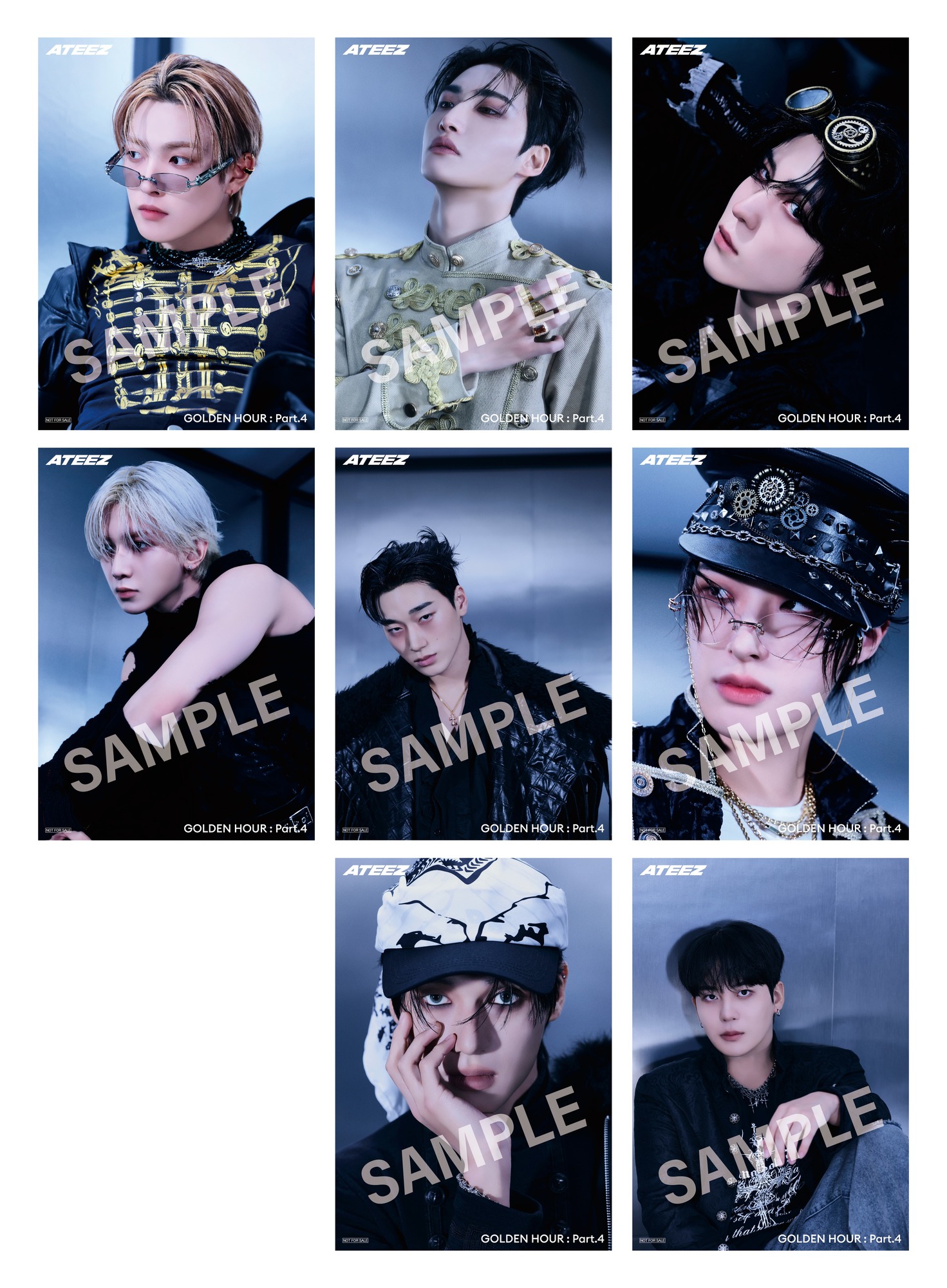 ATEEZ - 13TH MINI ALBUM [GOLDEN HOUR : Part.4] 発売記念 CDショップ