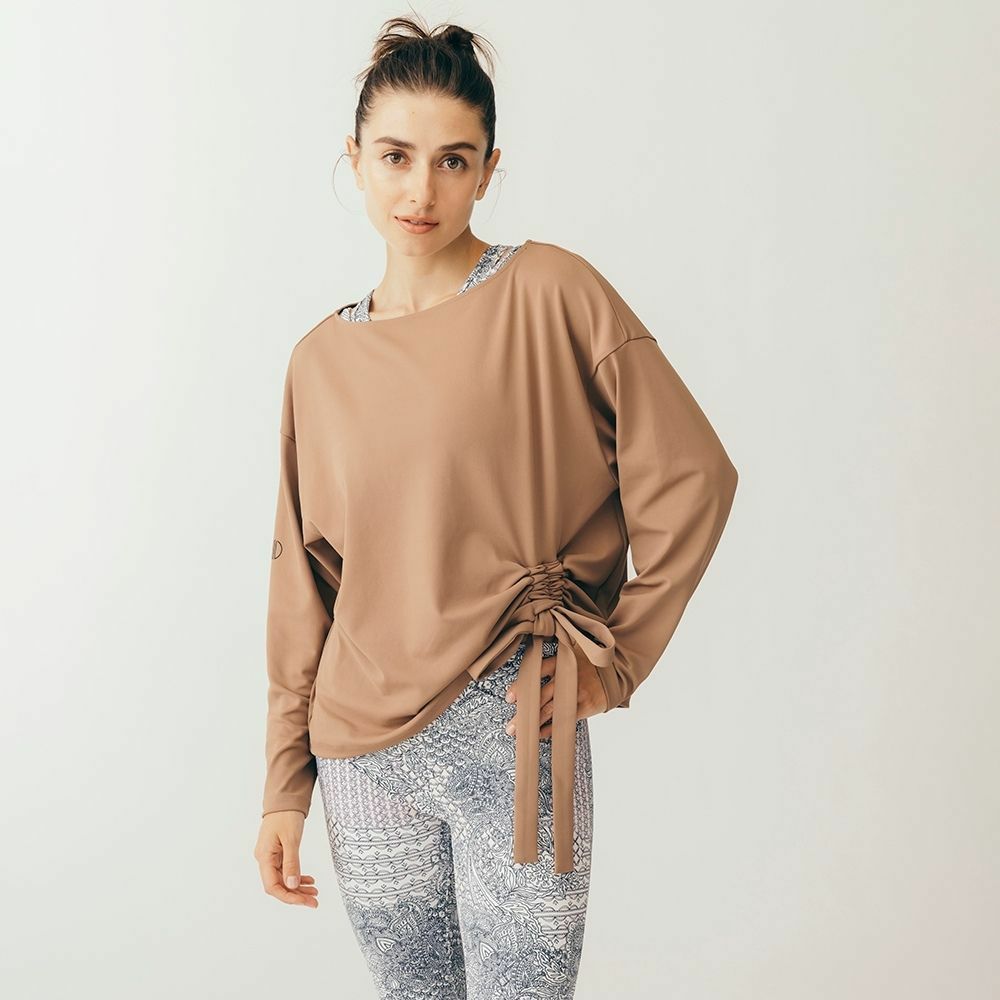 SALE】【LITHEE（リジー）】プレミアムタッチプルオーバー（グレー