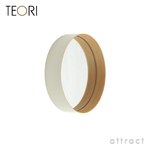 TEORI テオリ ZERO ゼロ ミラー 鏡 Mサイズ Φ40cm 丸形ミラー 丸型