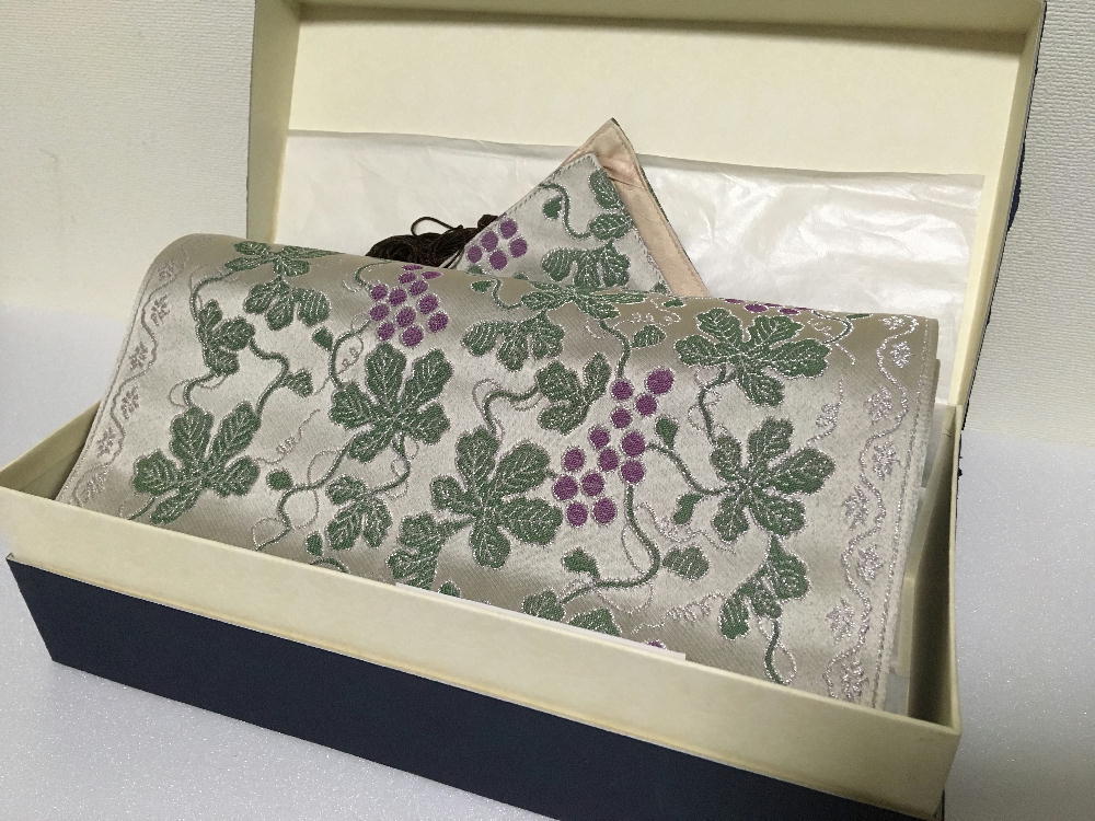 源右衛門 ジャガード テーブルランナー タッセル付 テーブル ランナー