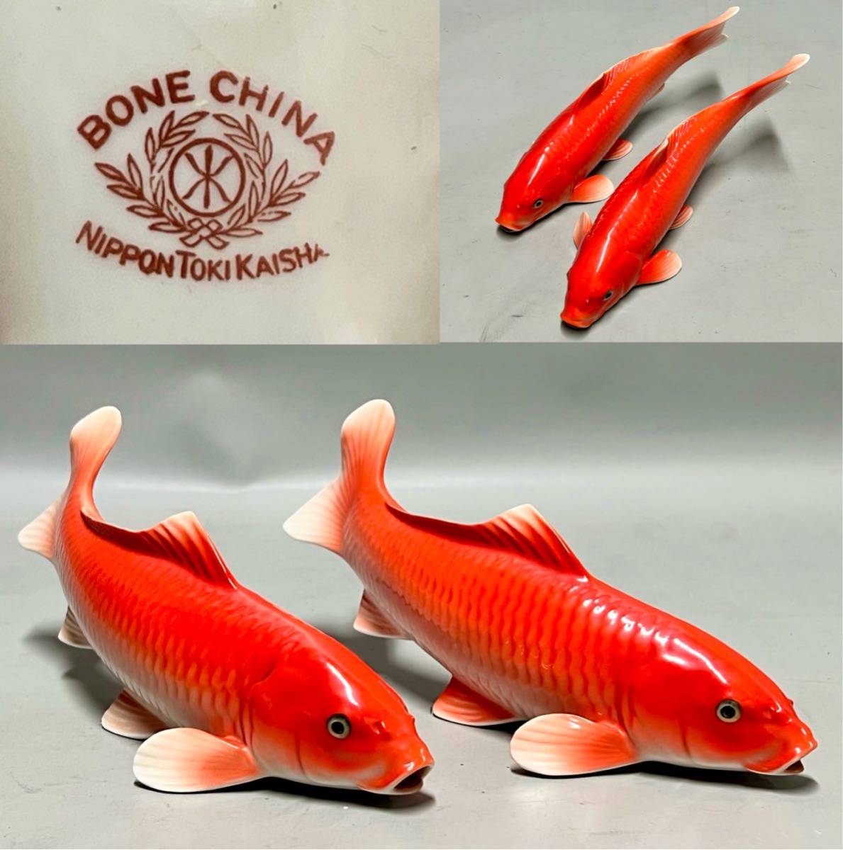 イルカの陶器彫刻 ノリタケ Noritake イルカの陶器彫刻 ノリタケ