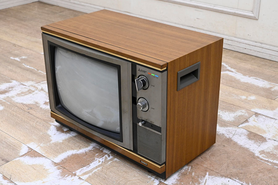Yahoo!オークション - EZ26 アンティーク 昭和レトロ ブラウン管テレビ