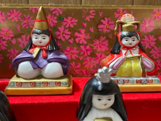 Yahoo!オークション - 瀬戸焼 彩堂窯 川本正義 御雛人形揃 陶器製 5