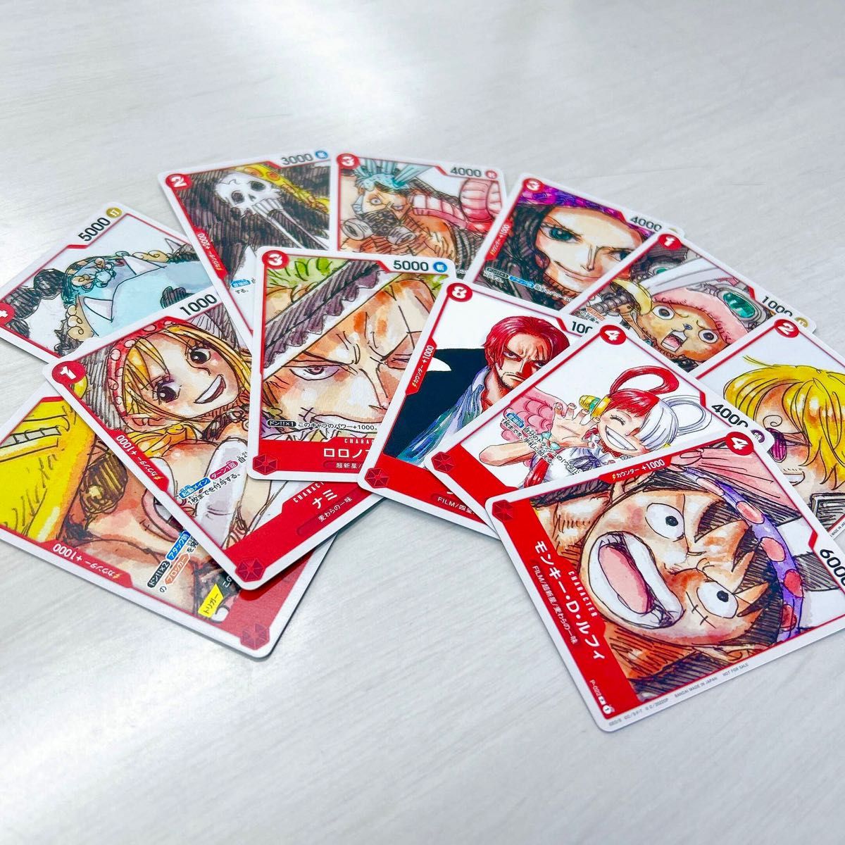 ワンピース FILM RED 映画 入場者 プレゼント 特典 カード ゲーム