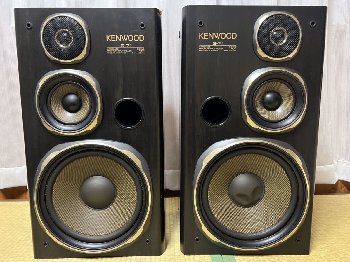 Yahoo!オークション - 【KENWOOD ケンウッド S-7i】 スピーカー 2台セ