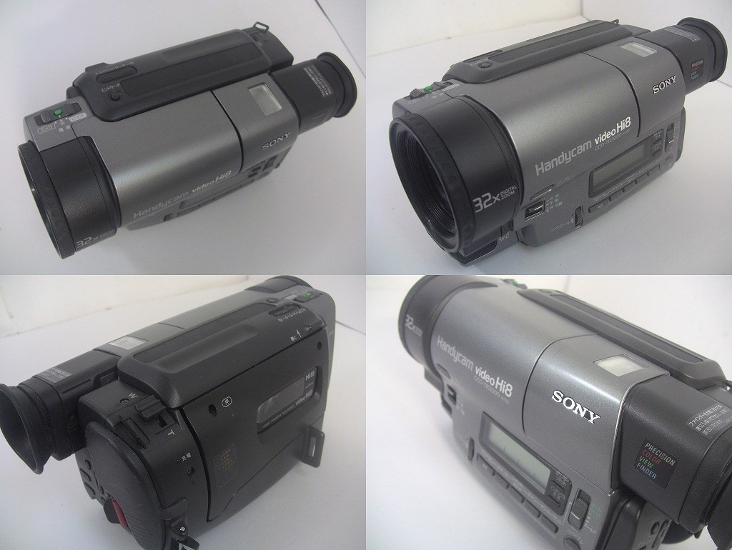 8mmテープ再生できます SONY Hi8ビデオカメラ CCD-TR3000 ダビングにご