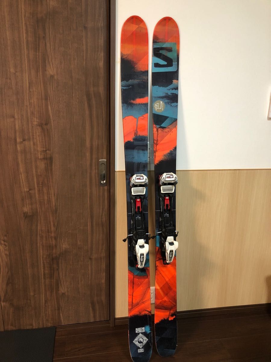 パウダー ファットスキー サロモン スキー板 Q-105 181cm ツアー