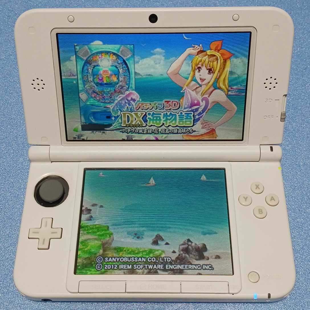 Nintendo 3DS パチパラ3D DX海物語 パチスロ風雲録花 孤島の勝負師たち