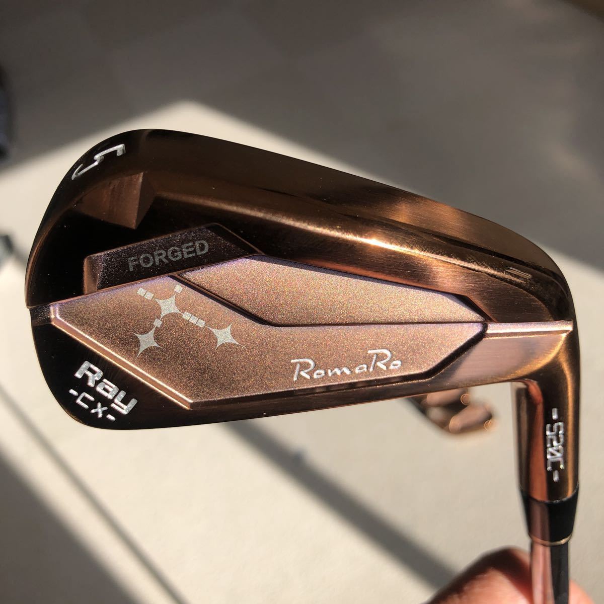 ロマロ新製品（2022年5月～）・限定・アイアン6本セット カッパー仕上