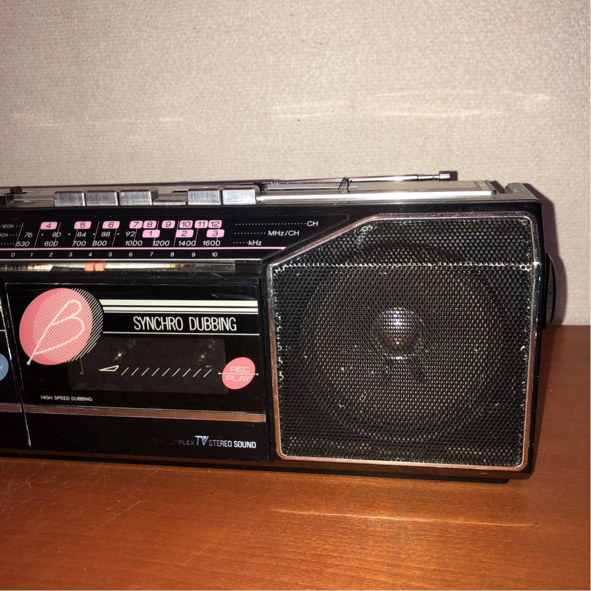 Yahoo!オークション - 【a177】ビクター Victor ステレオラジオカセッ