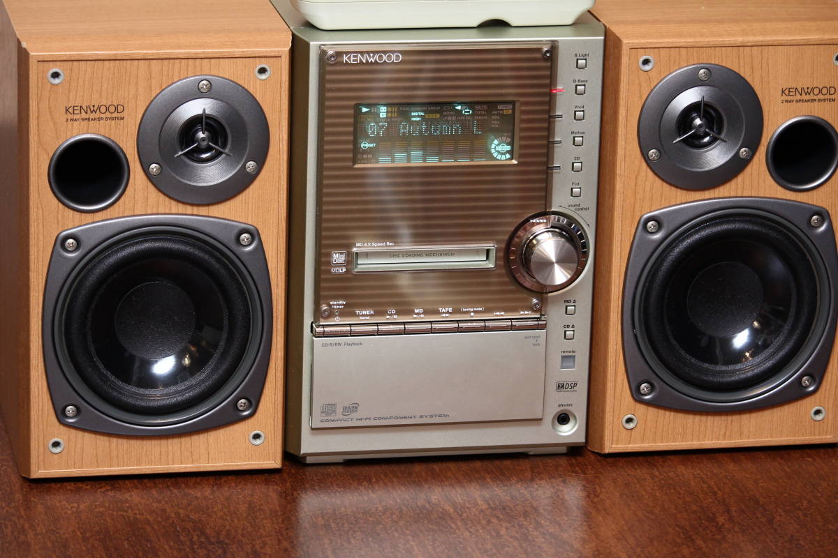 Yahoo!オークション - KENWOOD RXD-SL3MD 2005年製 CD/MD/TUNER/TAPE