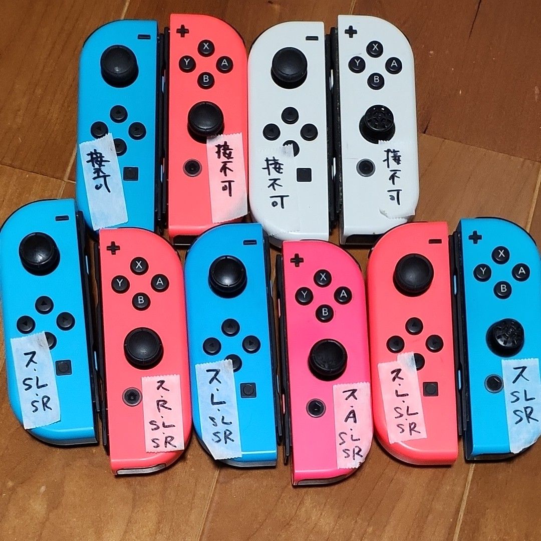 ジャンク Nintendo Switch ニンテンドースイッチジョイコン 10個 Joy