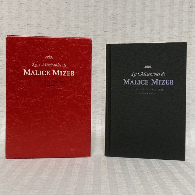 送料込み 初版 MALICE MIZER マリスミゼルの“ああ 無情” 2冊 天地鳴動