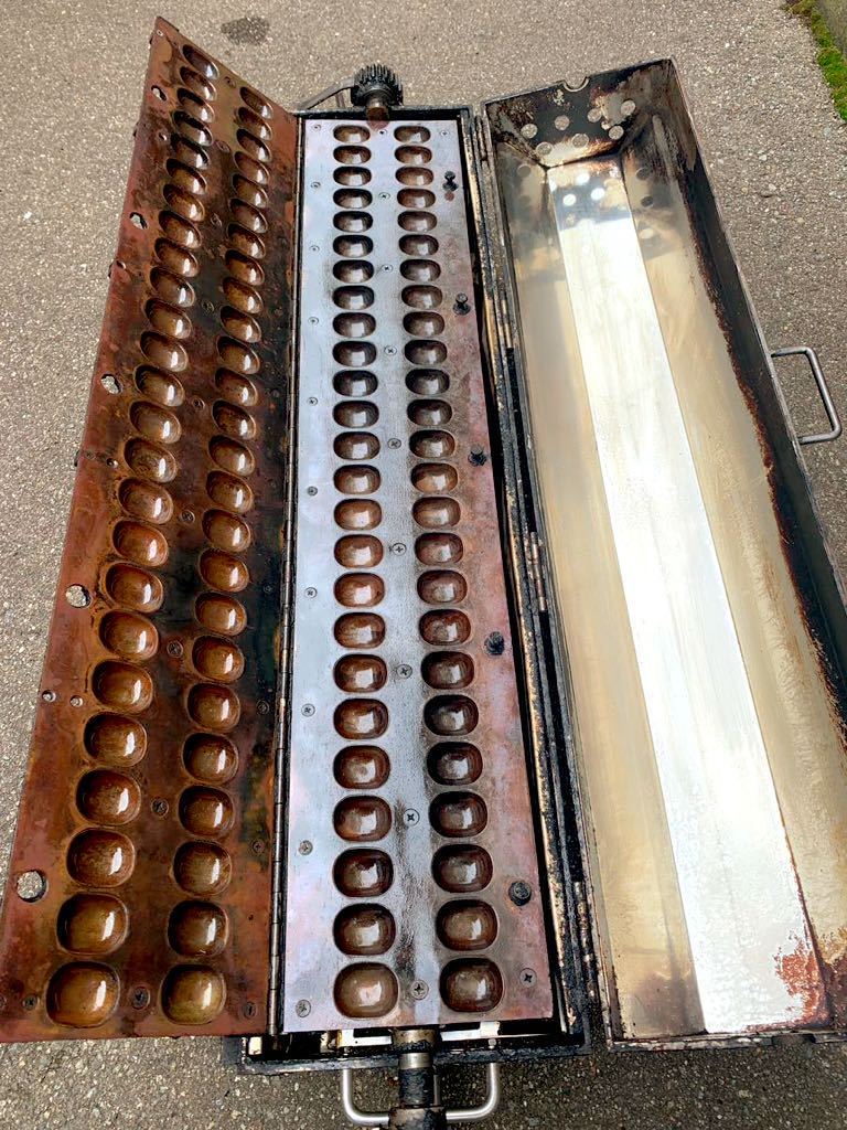 新品 ベビーカステラ 機器 45個 カステラ機 プロパンガスLP 業務用