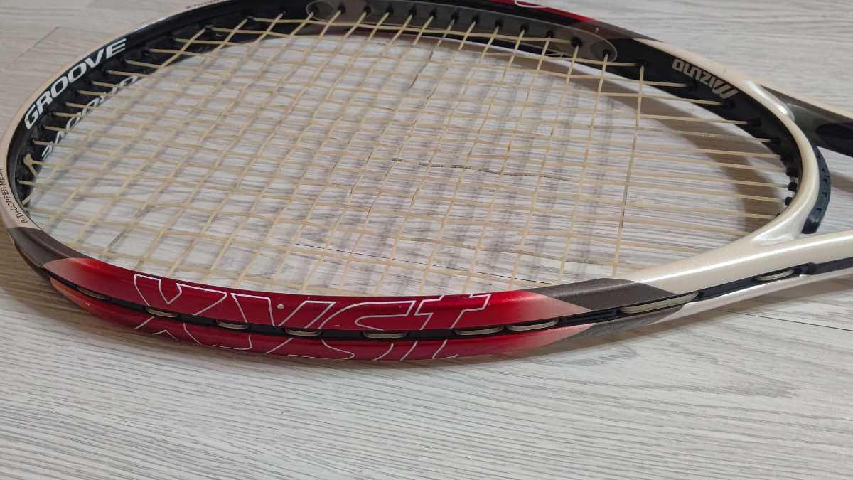 MIZUNO Xyst T-1 ジスト T1 1U 軟式 ソフトテニスラケット ミズノ 中古