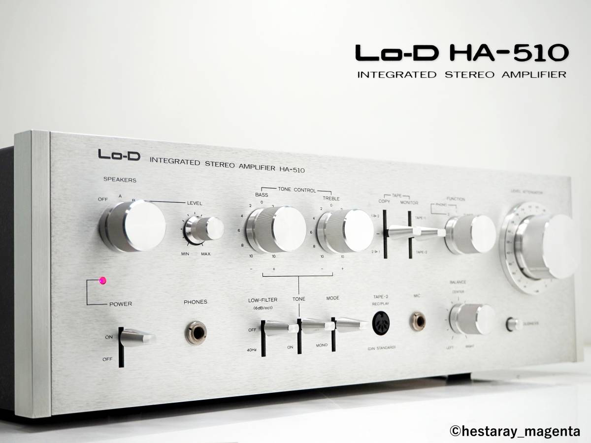 Yahoo!オークション - 【整備・レストア済 美品】 Lo-D HA-510 プリメ