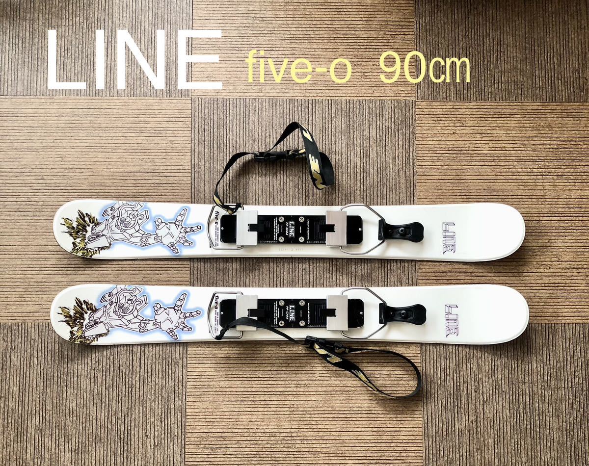 LINE five-o 90cm スキーボード 4×4固定ビンディング/ファンスキー