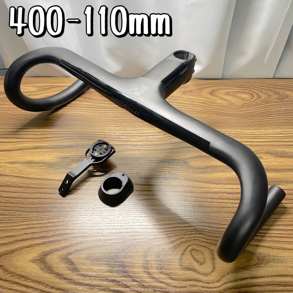 KOCEVLO 一体型 カーボン カーボンハンドル 400mm 110mm｜Yahoo!フリマ