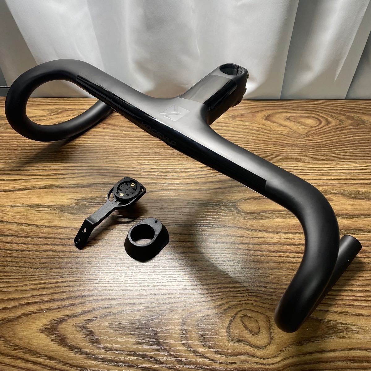 KOCEVLO 一体型 カーボン カーボンハンドル 400mm 110mm｜Yahoo!フリマ