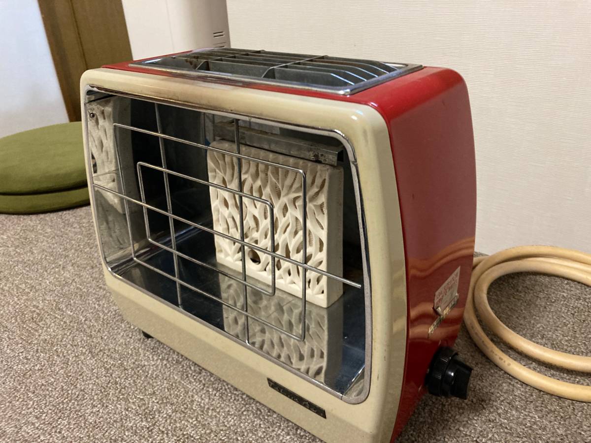 昭和レトロ アンティーク】 ガスストーブ （都市ガス用）｜Yahoo