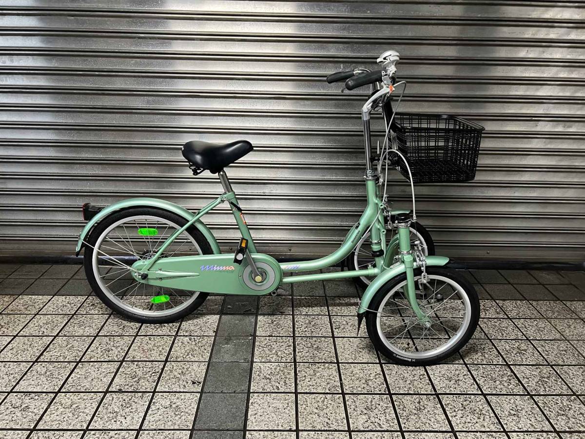 Yahoo!オークション - 美品 【BRIDGESTONE】ブリジストンMinna三輪自転
