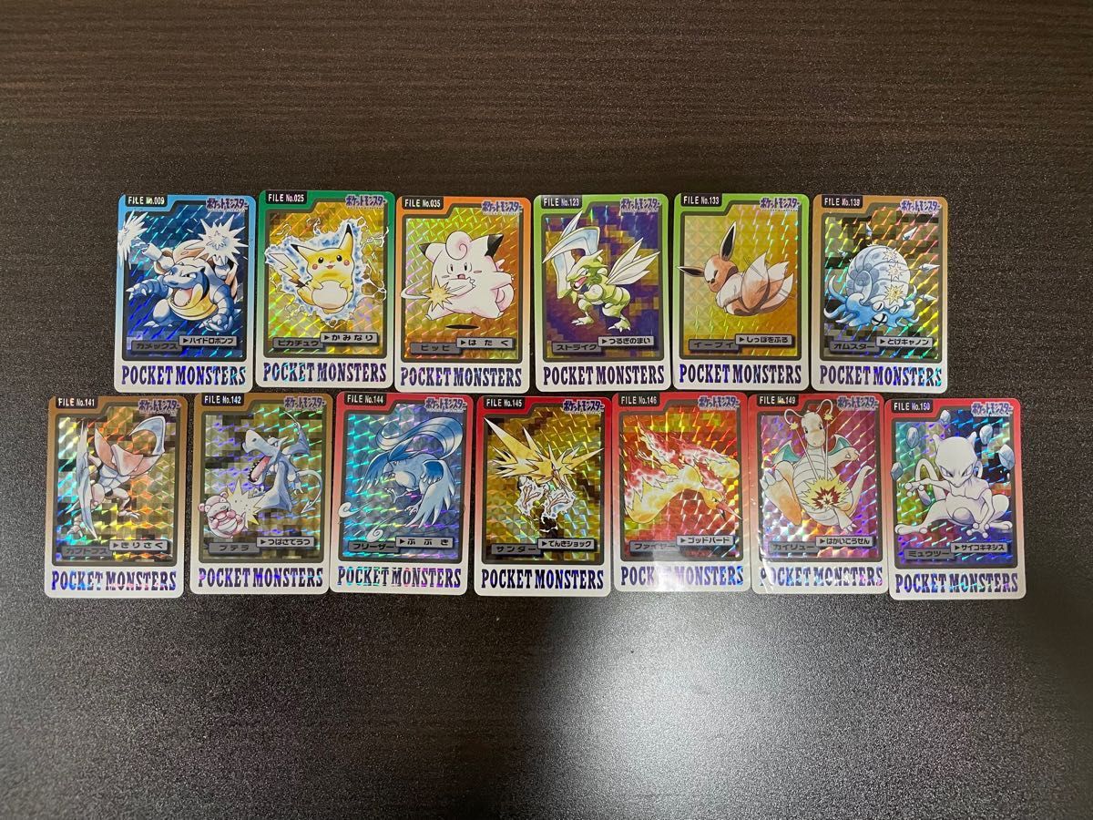 ポケットモンスター 147種類 カードダス バンプレスト バンダイ