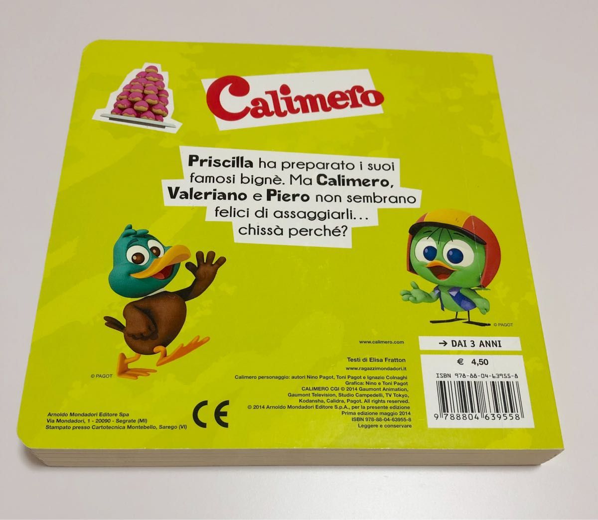 レア 1点もの】カリメロの絵本 イタリア語 イタリア絵本｜Yahoo!フリマ