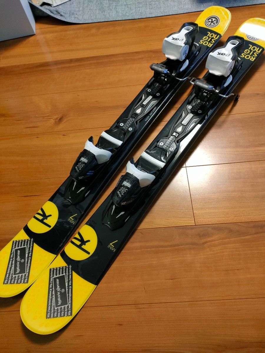 ロシニョール/ROSSIGNOL MINI 7 ショートスキー 99cm TWIN-TIP 調整