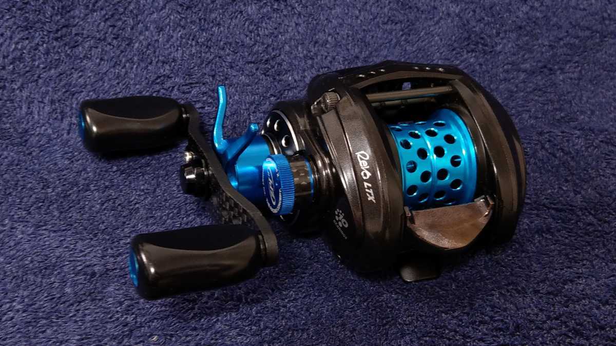 希少 カスタム アブガルシア ABU REVO レボ LTX 左ハンドル KTF