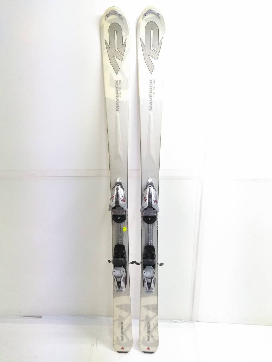Yahoo!オークション - K2 MAVERICK 160cm(119-78-105) + MARKER MOD10.