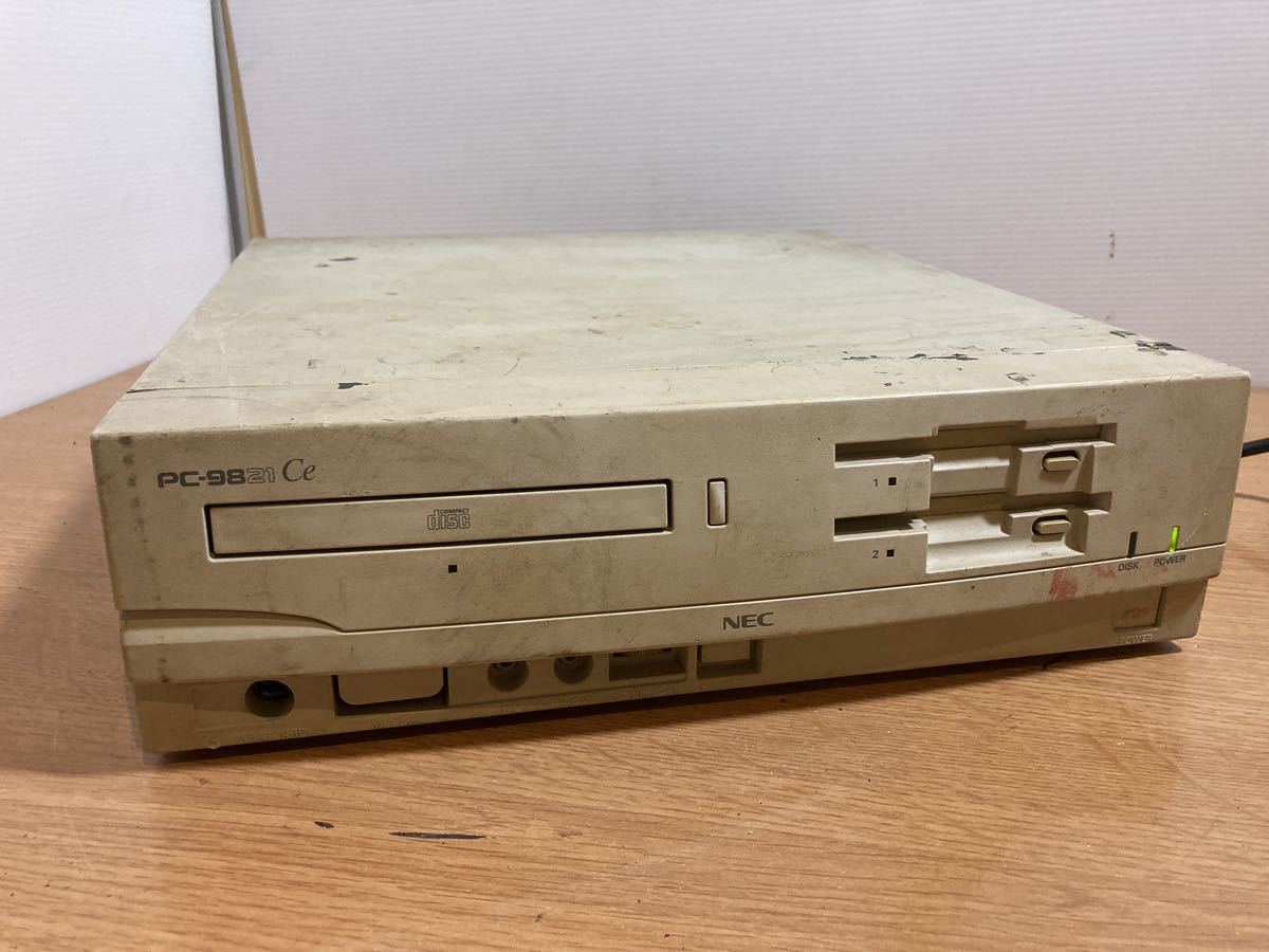 Yahoo!オークション - NEC PC-9821 Ce model S1 通電OK パソコン コン
