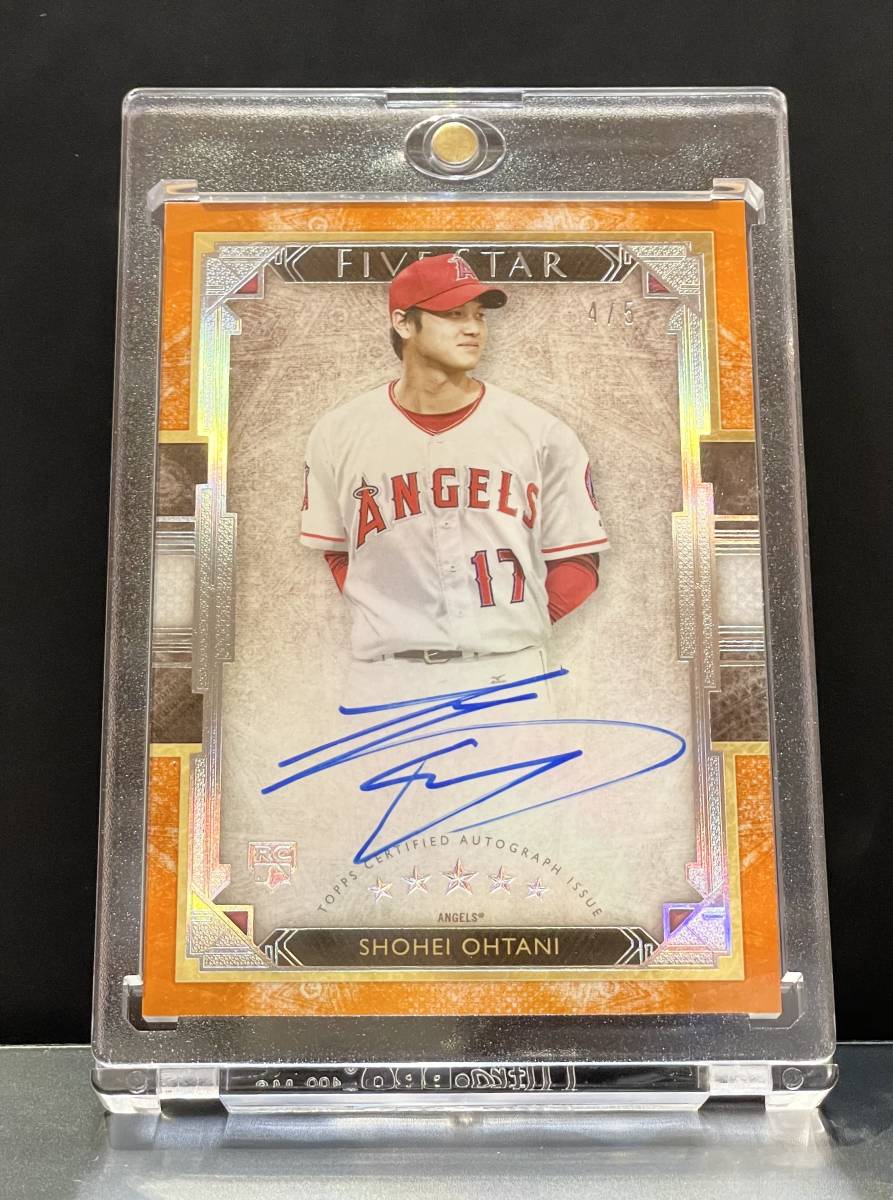 Yahoo!オークション - 大谷翔平 2018 Topps Five Star Rookie Auto Ora