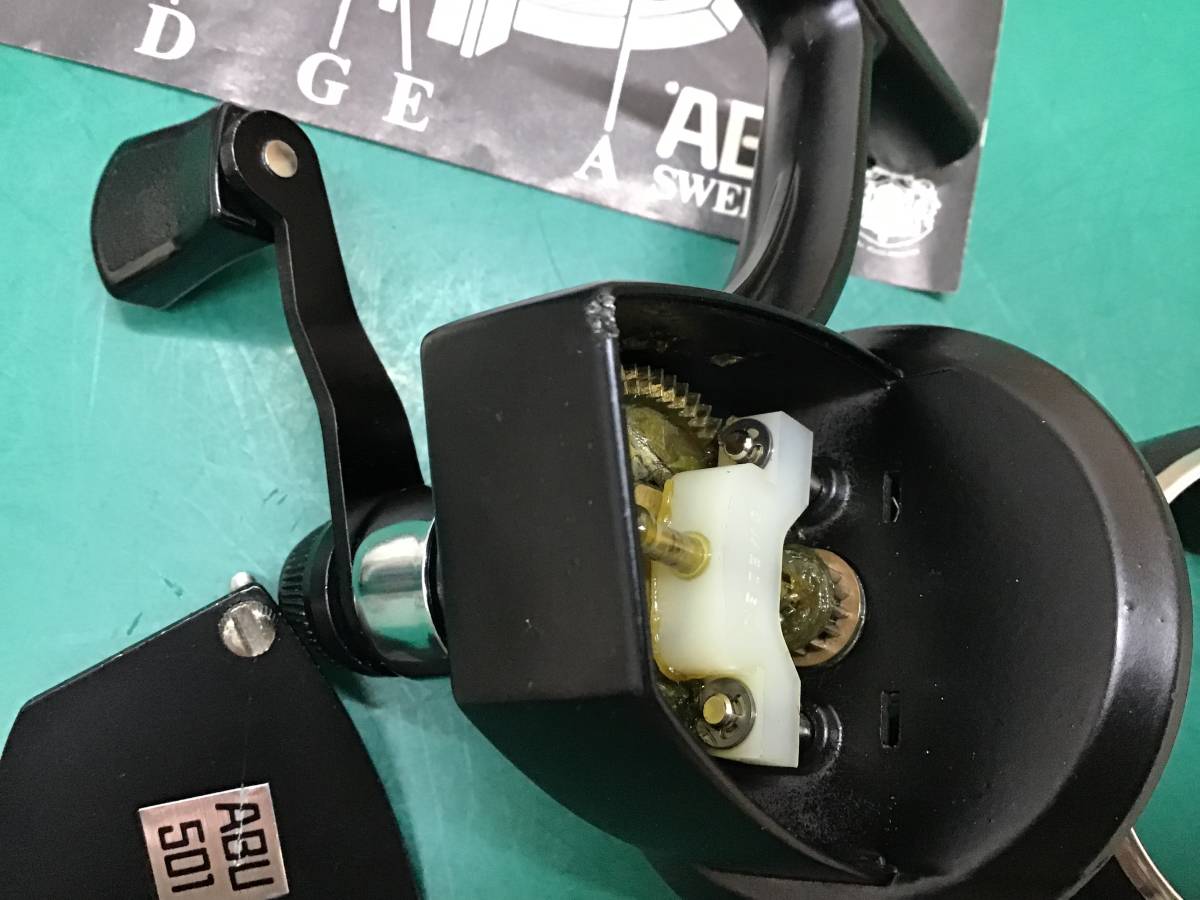 Yahoo!オークション - ABU501 アブ501 クローズドフェイススピニング