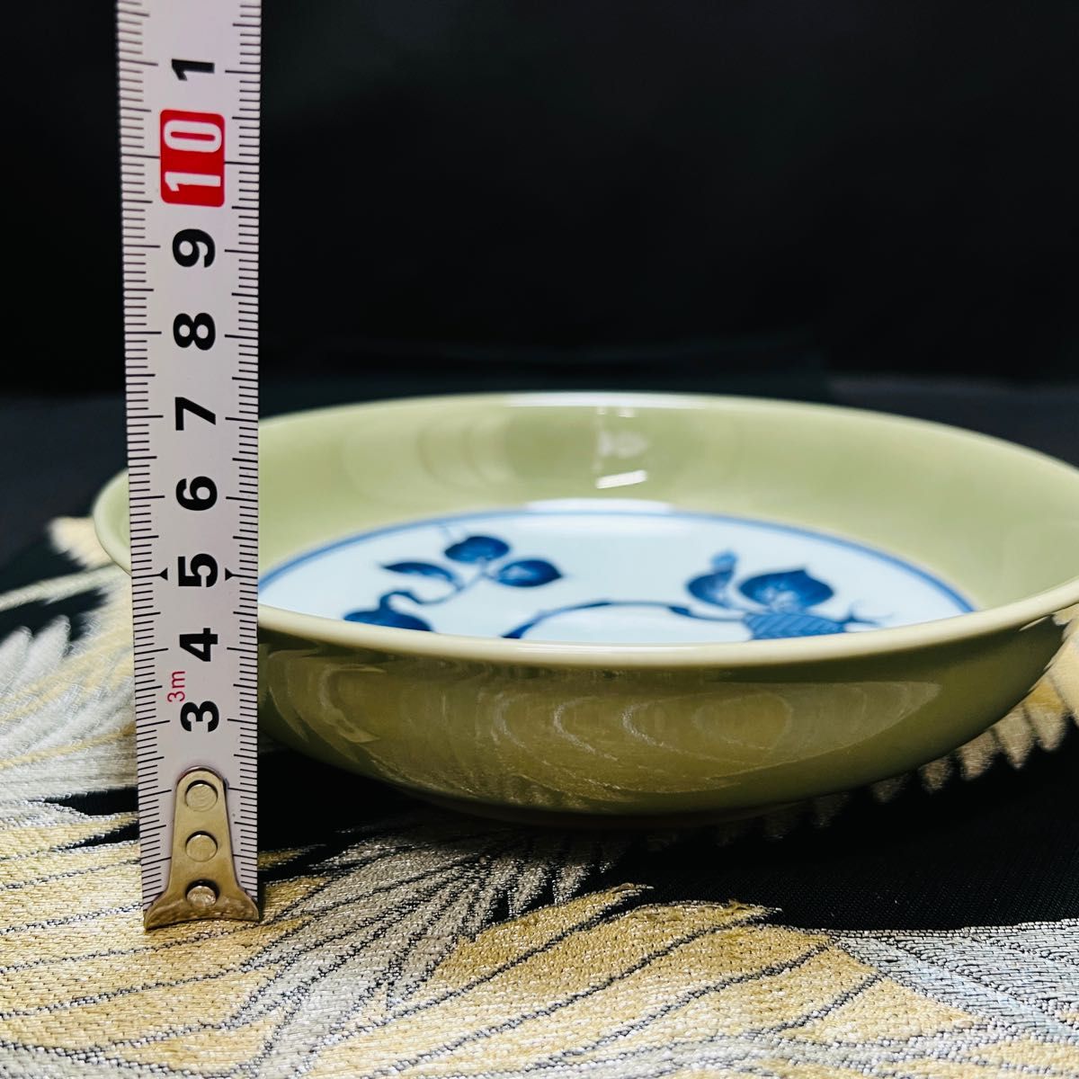 源右衛門 青磁木の葉文 深皿 ティファニーコラボ皿 1枚｜Yahoo!フリマ