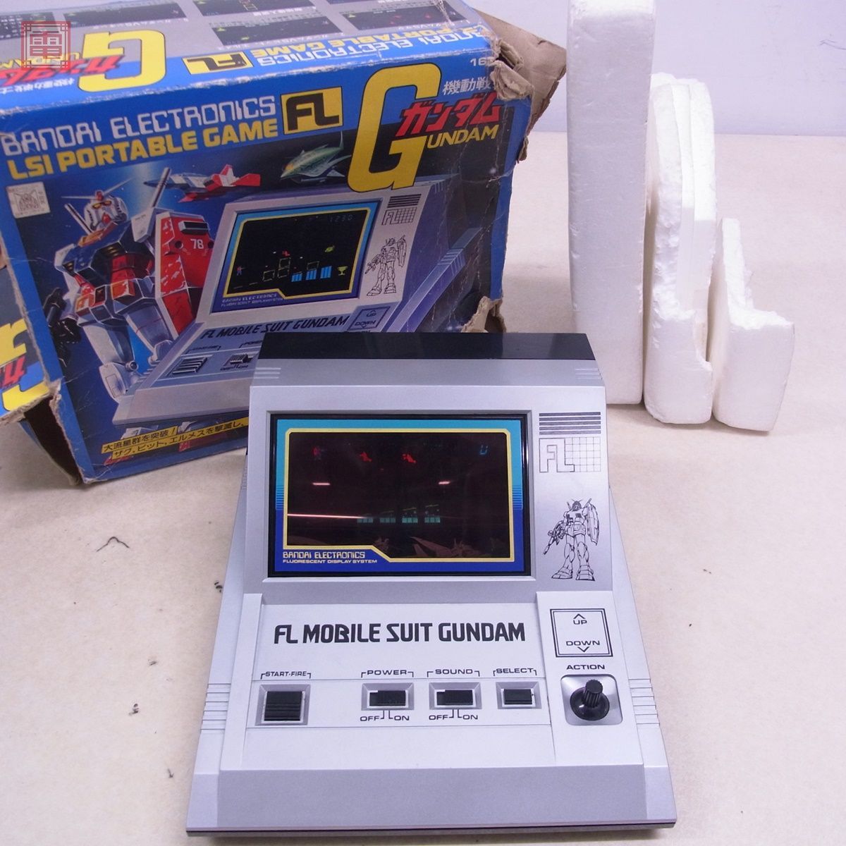 Yahoo!オークション - 電子 LSI/LCD ゲーム FL 機動戦士ガンダム GUNDA