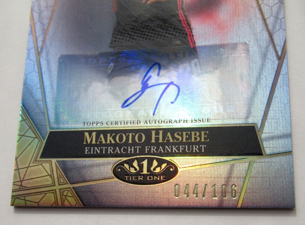 CS】長谷部誠 直筆 サイン 限定 106枚 TOPPS社 オートグラフ カード