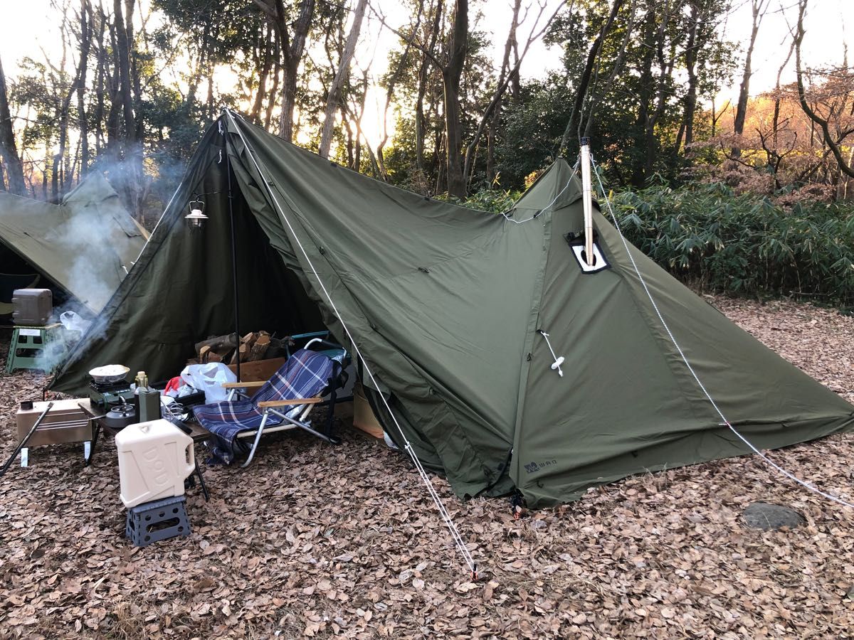 WAQ Alpha TC SOLO DX &専用フロントウォールセット オリーブ 【公式通販】