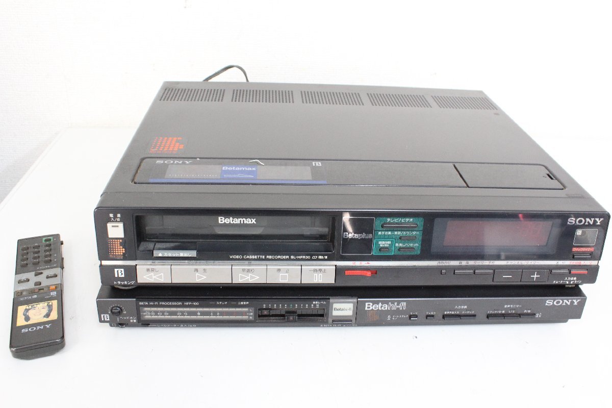 Yahoo!オークション - SONY/ソニー Betamax/ベータマックス Hi-Fi ビ