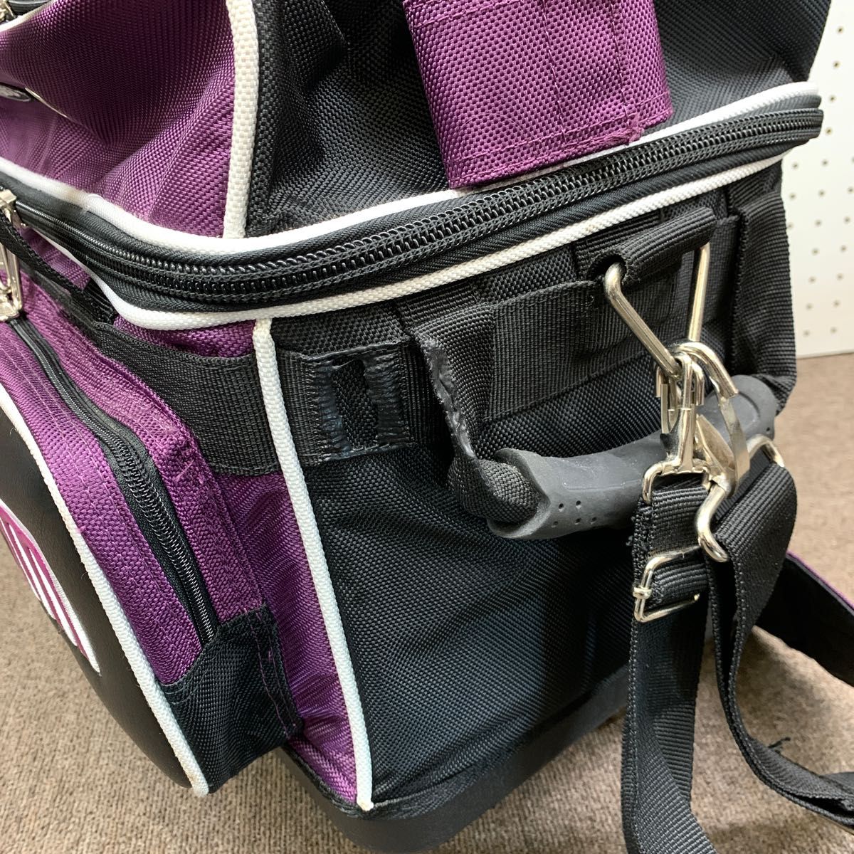 ボウリングバッグ ABS ボール2個用キャスターバッグ/PRO-am/プロアマ